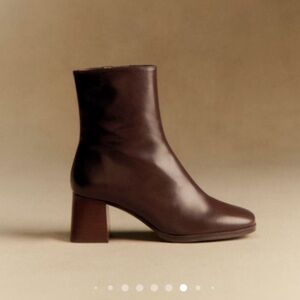 Sezane Axelle Ankle Boots Size 11